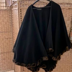 Vintage wrap cloak